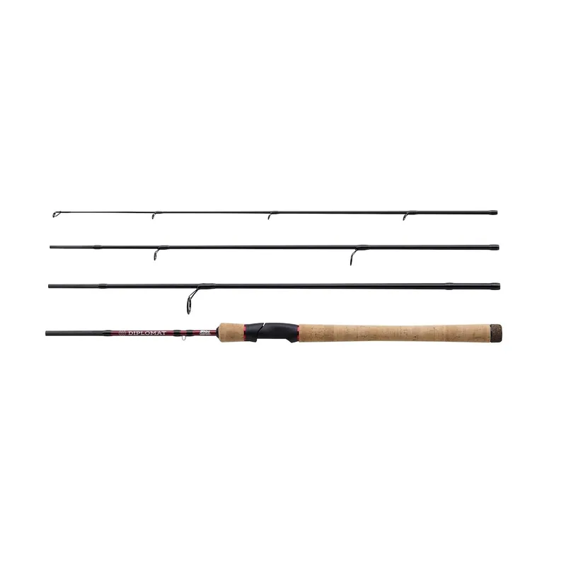 ABU DIPLOMAT V2 Seatrout Travel Spinnrute 4-teilig-                                                                                                                                                                                                                        904ML - 5-21 g - 2,74 m